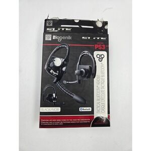 Biogenik Elite Tactical Bluetooth Headset PS3 Mobile Black WL074